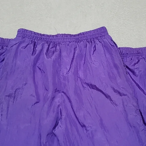 Vintage 90s Casual Isle Purple Full-zip Jacket High Rise Shell Suit Tracksuit M